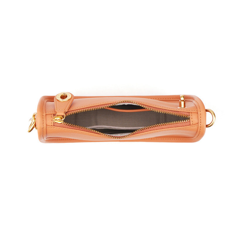Nine Seven Genuine Leather Women's Handmade Pearls Design Zip Up Shoulder Bags Crossbody Purse