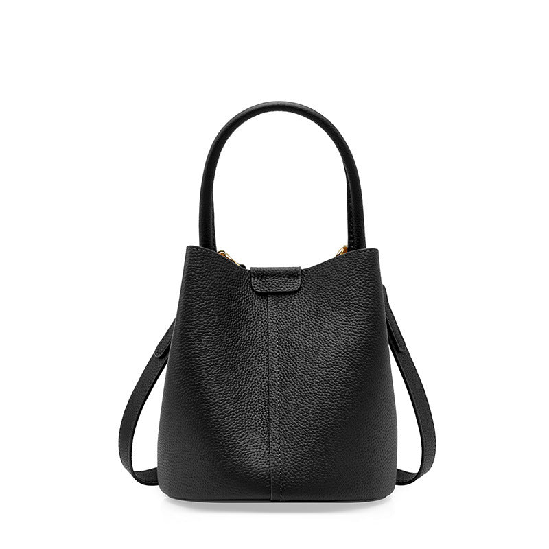 Nine Seven Women's Handmade Genuine Leather Tote Handbag Crossbody Shoulder Bags Bucket Satchels
