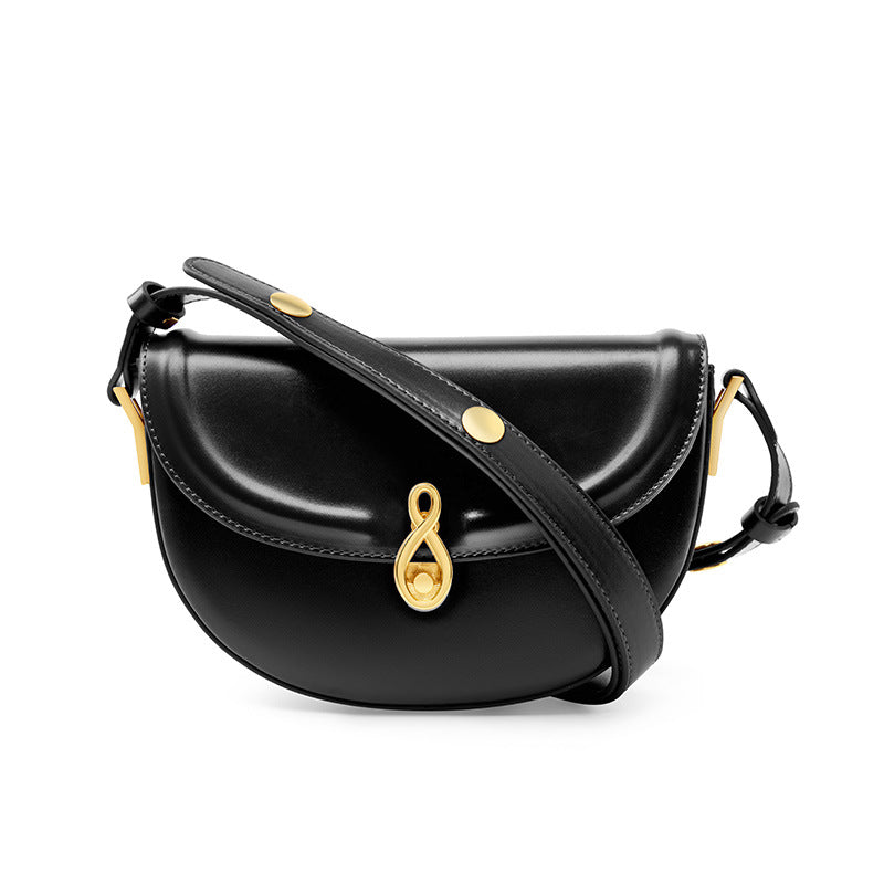 Nine Seven Handmade Genuine Leather Shoulder Bag for Women Ladies Simple Design Cell Phone Purse Crossbody Bags