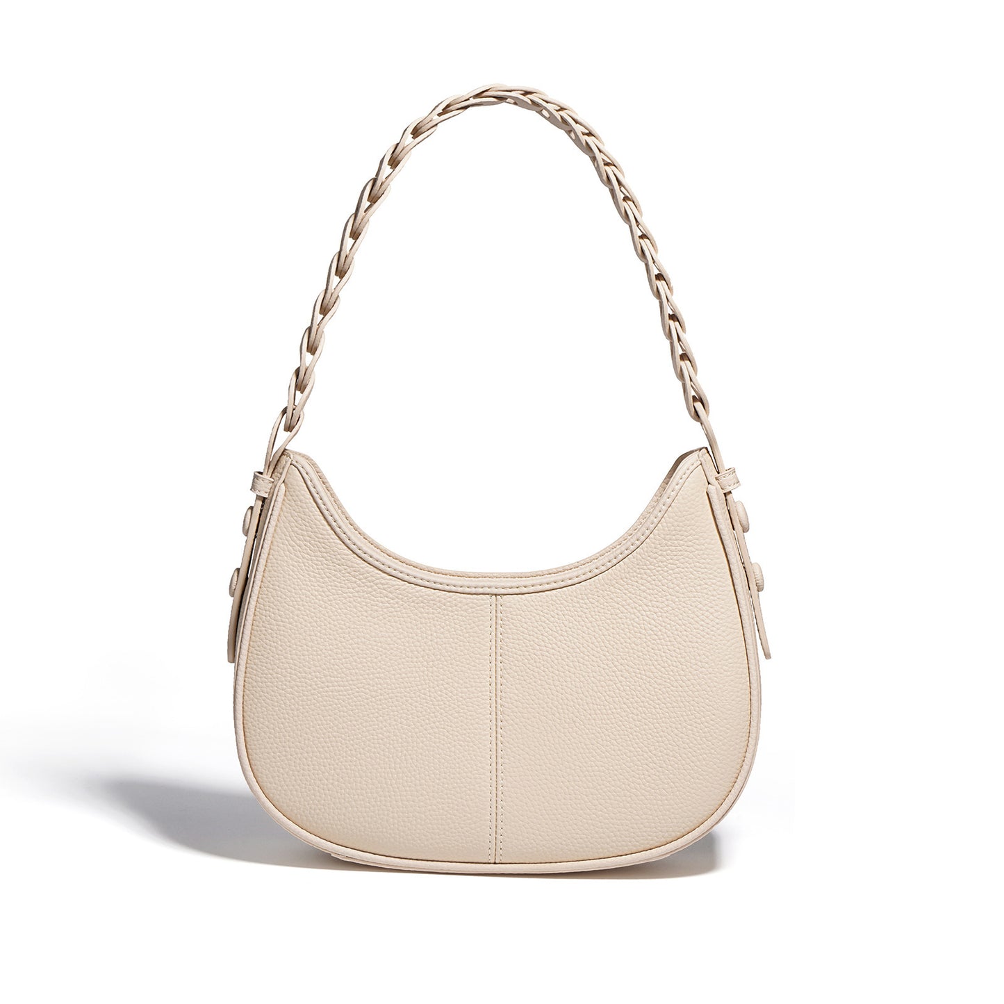 Nine Seven Genuine Leather Women's Shoulder Bags Solid Color Tote Handbag