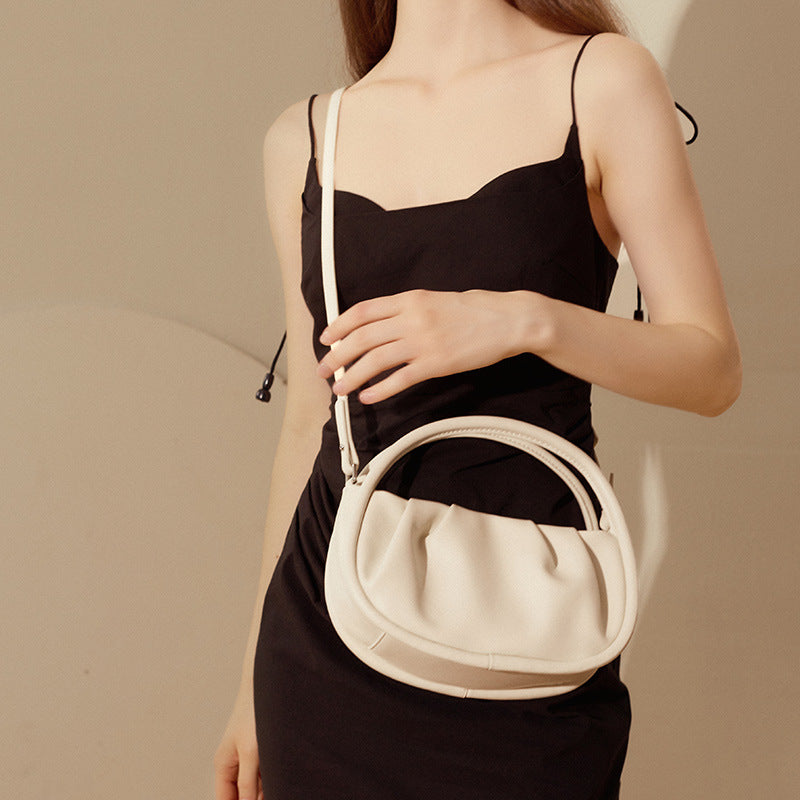 Nine Seven Handmade Soft Genuine Leather Crossbody Bag for Women Ladies Cell Phone Purse Handbag Tote with Remavable Strap