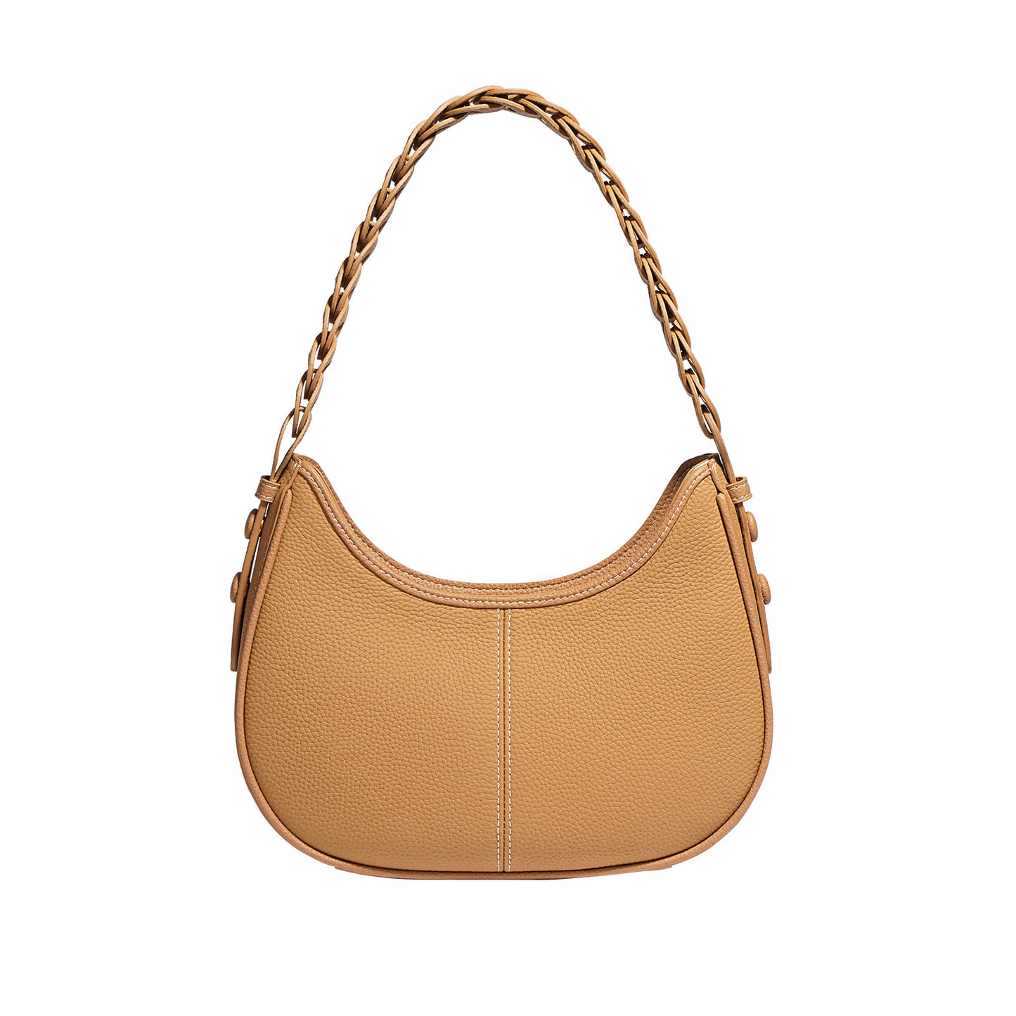 Nine Seven Genuine Leather Women's Shoulder Bags Solid Color Tote Handbag