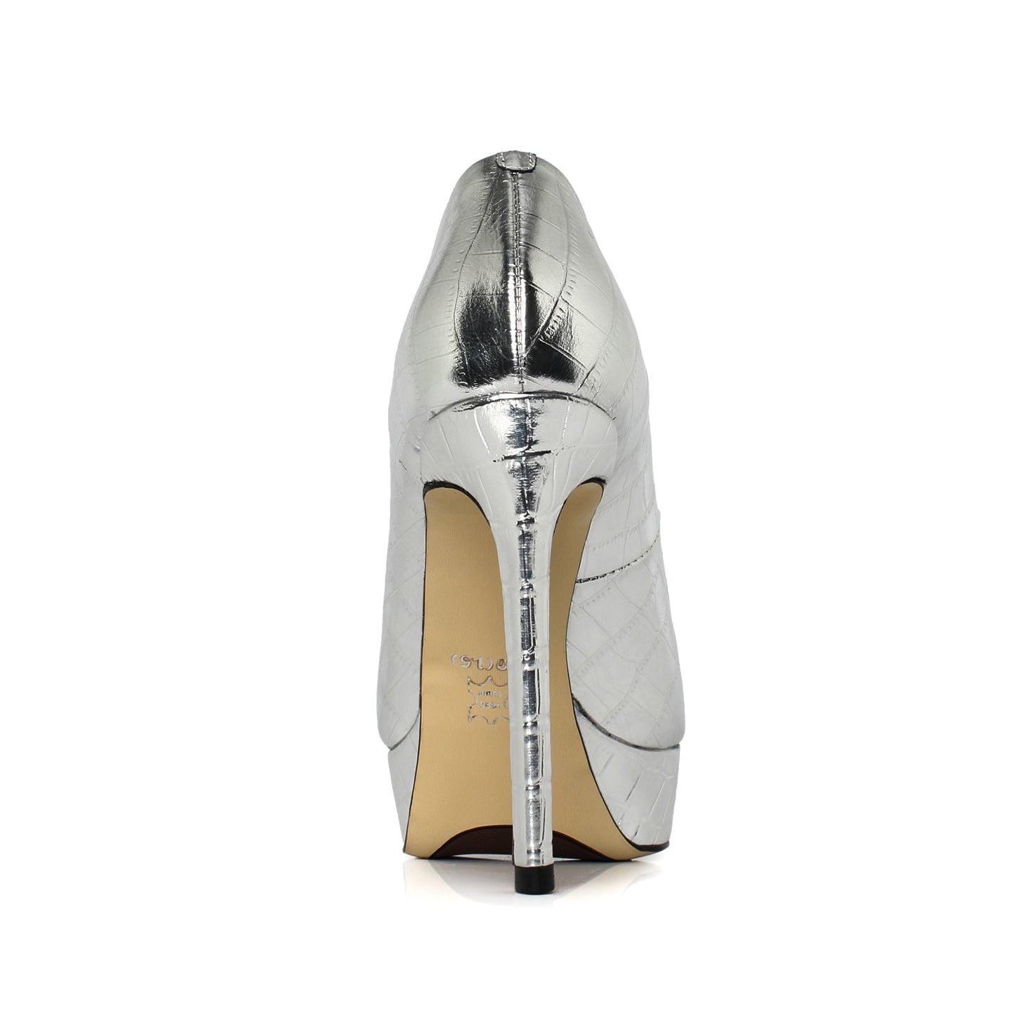 Nine Seven Leather Women's Handmade Pointed Toe Stiletto High Heel Slip On Stylish Platform Pump Shoes