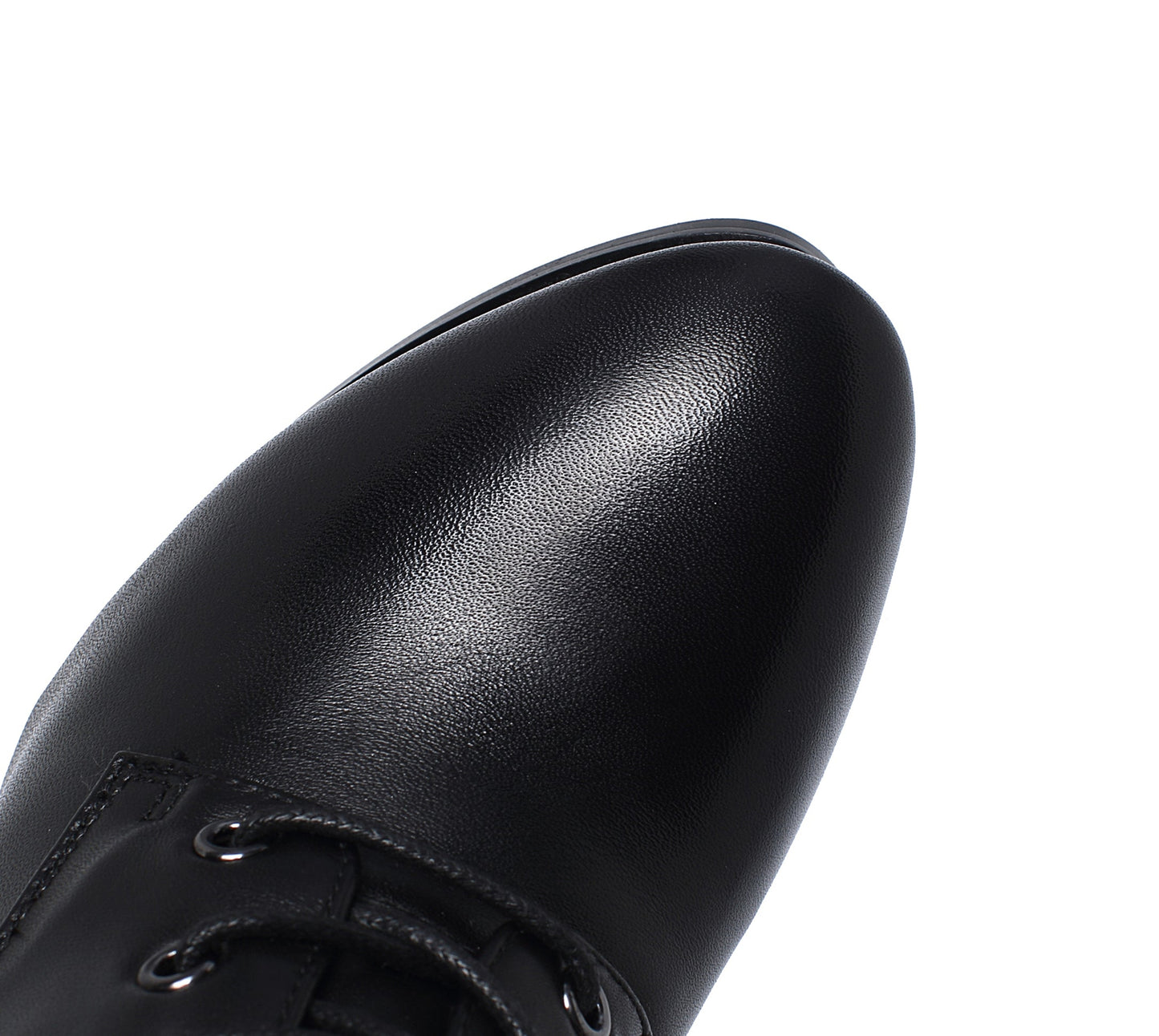 Nine Seven Women's Genuine Leather Handmade Stiletto Super High Heel Round Toe Side Zip Up Dressy Booties with Platform